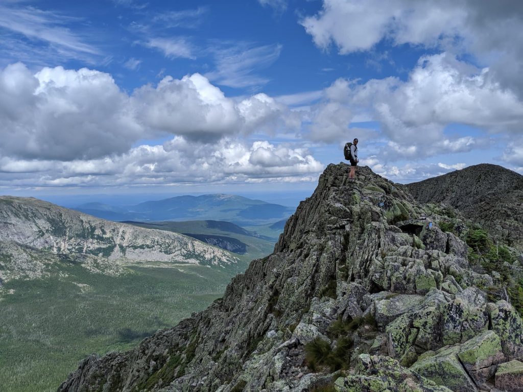 Hiking Mount Katahdin Maine