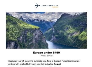 Thrifty Traveler Premium: Unlock Secret Flight Deals!